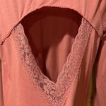 Altar'd State women’s boho Tunic with a "V-cutout back with lace. Size L Photo 3
