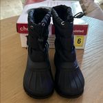 Chooka Womens Insulated Nylon Puffer Snow Boot, Black, Size 6, NWT Photo 2