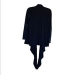 NWT J.Jill X Pure Jill Multi Wrap Cardigan Yoga Oversized Black XS Photo 3