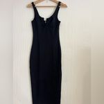 Good American Black Strapless Dress Photo 2