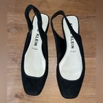 Anne Klein  Slingback flats Square toe black 8.5 suede Photo 2