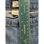 Levi's 515 Light Wash Denim Capri Pants Size 34X18.5 Mid Rise Pockets Zip Photo 2