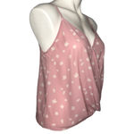 Lush Clothing Lush Pink and White Tank - Size Extra Small (XS) Photo 1