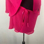 Y2K hot pink sheer two piece nightie set by Cabernet size x Photo 4