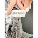 ZARA  Silver Coated High Waisted Denim Straight Jeans Gray Silver Women's US 2 Photo 4