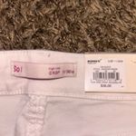 SO NWT  Women's White Distressed Jeans size 11/30 Photo 4