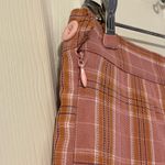 Amazon  Pink Plaid Pleated Mini Skirt Photo 4