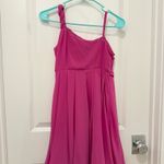 Only Pink Sleeveless Cocktail Dress Photo 3