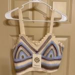 Rebellion  Multicolor Crochet Bralette Photo 0