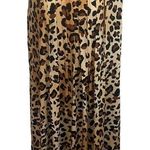 Calvin Klein  Leopard Pleated Sleeveless Dress Photo 0