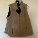 Reversible brown and black sherpa vest Size XL Photo 4