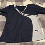 NFL Seahawks Scrubs Scrub Uniform Top Size Small Photo 6