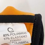 Kinis Orange Black Bralette Bikini Top Adjustable Straps Padded Size G Photo 7