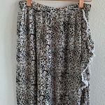 Rove Swim Animal Print Open Side Slit Cover Up Small Photo 1