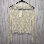 Womens Size M Thirty Thirty LA Lace Cardigan NWT Size M Photo 4