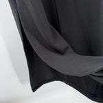 VINTAGE Black Ice Evening Dress Size 6 Gown Black Polyester Y2K Classic Halter Photo 10