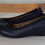 Softspots Womens Navy Blue Wedge Heels Comfort Pillowtop Technology Size 8.5W Photo 0