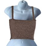 ZARA Y2K Women Crop Top S Sweater Tank Sweetheart Neck Layer Festival Coquette Photo 2