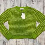 WAYF  Green Loose Knit Crew Neck Sweater. Size Medium. New With Tags. Photo 5