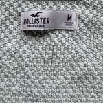 Hollister Pastel Green Cropped Button Front Mixed Knit Cardigan Clueless Preppy Photo 11