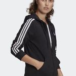 Adidas  Essentials 3-stripe Full Zip Hoodie Photo 0