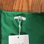 ANDIE  The Navarino Dress Button Front Eyelet‎ Emerald Green size XL NWT Photo 5