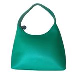 NWOT ela Marlo Hobo Vegan Leather Bag in Green Pebble Photo 1