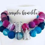 Handmade COUPLES | King & Queen Beaded Bracelets Photo 1