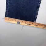 Pilcro  Anthropologie the Annie high rise straight‎ leg jeans raw hem denim blue Photo 5