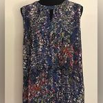 CAbi - Womens Stained‎ Glass Multicolor Sleeveless Blouse Style 3093 Size M Photo 2