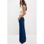 Free People Bohemian Veritas Wide-Leg Jeans in Truth Dark Wash NWT Size XL Photo 7