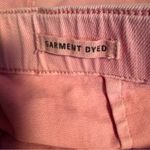 Judy Blue  Garment Dyed pink cropped jeans raw hem plus size 22W Photo 6