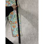 Ralph Lauren Lauren  Women's Blue Multicolor Paisley Print‎ Cropped Pants Size 6 Photo 5