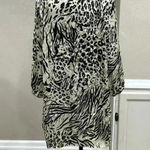 ECI  New York  Cheetah print shirt Sz X-Large Photo 3