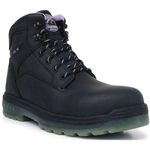 Brahma Women's Combustion 6" Steel Toe Work Boots in black Size 7.5 Photo 0