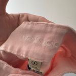 Refuge Light Pink Raw Hem Jean Shorts Photo 3