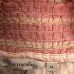 Soft Surroundings  embroidered women’s medium wide leg tassels boho pull on pants Photo 2