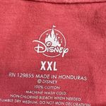 Disney Womens Tops Size XXLarge Orange T-Shirt Meet Me Here Graphic Short Sleeve Photo 2