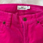 Vineyard Vines  Hot Pink Velvet Skinny Jeans Pants Photo 2