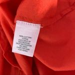 Calypso St. Barth  Red Embroidered Boho Cotton Blouse S Keyhole Neckline Chic Photo 7