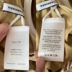 We Wore What Danielle One Piece Swimsuit Tiger Print Tan XS NWT Photo 7