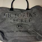 Victoria's Secret  Sparkling Tote - Silver and Black Photo 1