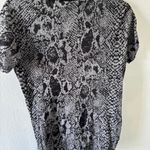 ZARA  Snake Print Shirt Women’s size S Photo 3