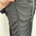 Taboo 90s Y2k Black Ruched Lace One Shoulder Vintage Mini Formal Dress XL Photo 11