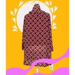 Blossom Boutique Medium Top Tunic Women Red And White Photo 4