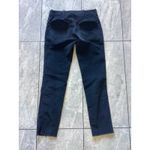 Nili Lotan Navy Corduroy High Rise Cropped Pants Womens Size 00 Blue Photo 2