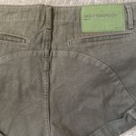 One Teaspoon NWT  Cadet Bandits Low Waist Denim Shorts - Dark Khaki Size 28 Photo 1