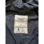 Abercrombie & Fitch Abercrombie water/wind resistant jacket dark gold buttons hooded womens‎ S Photo 4