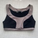 live the process , Brown and Black Sports Bra| Size XS Photo 0