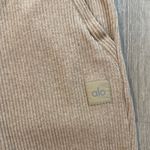 Alo Yoga  Medium Muse Sweatpant Ribbed Core Gravel Heather Jogger Lounge Pant Photo 4
